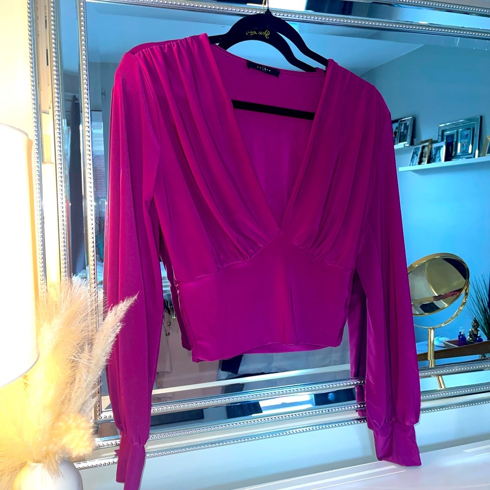 21 Saints Plunge Spandex Top